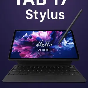 ايباد مع قلم مغناطيسي وكيبورد tab 17